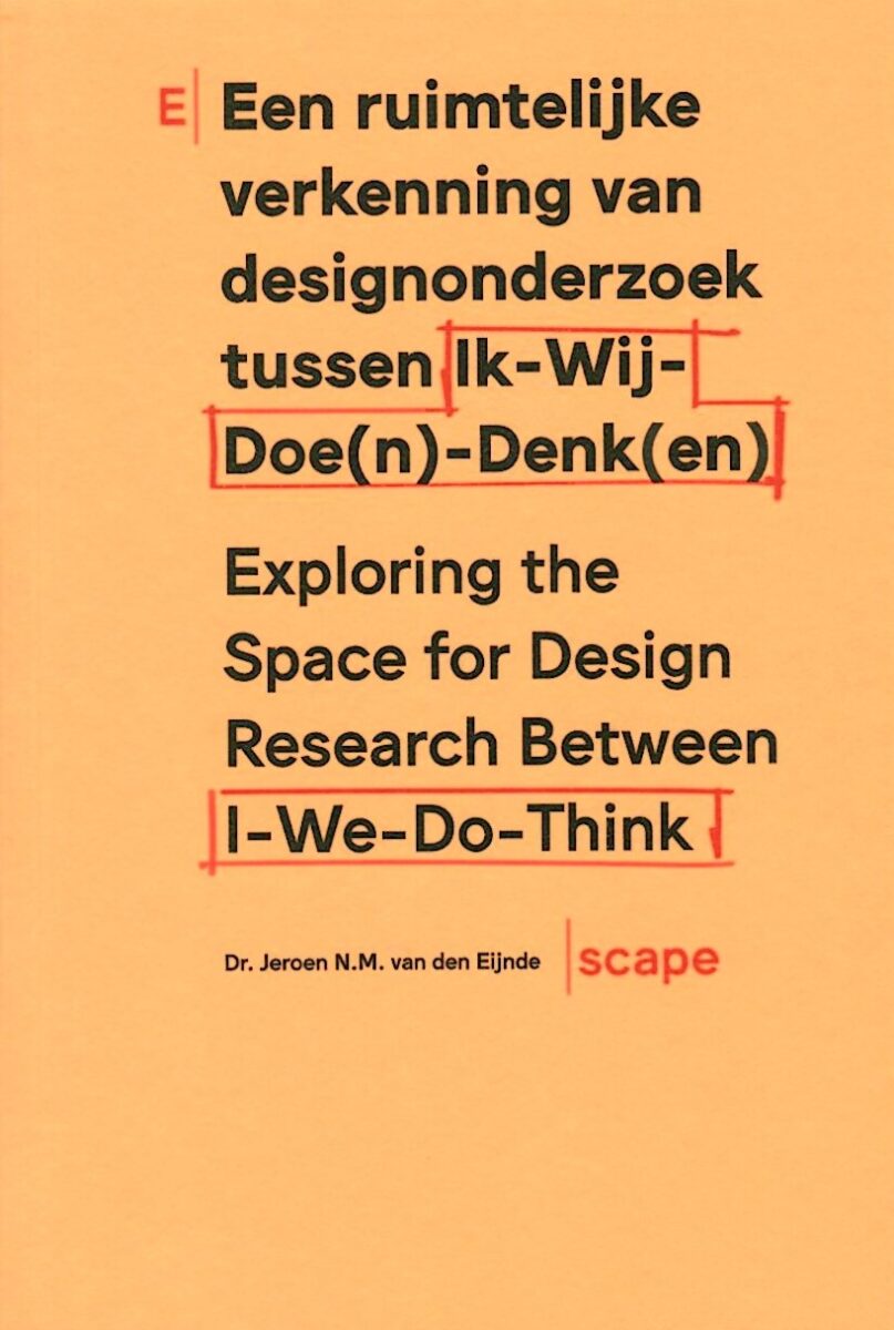 Een ruimtelijke verkenning van designonderzoek tussen Ik-Wij-Doe(n)-Denk(en)